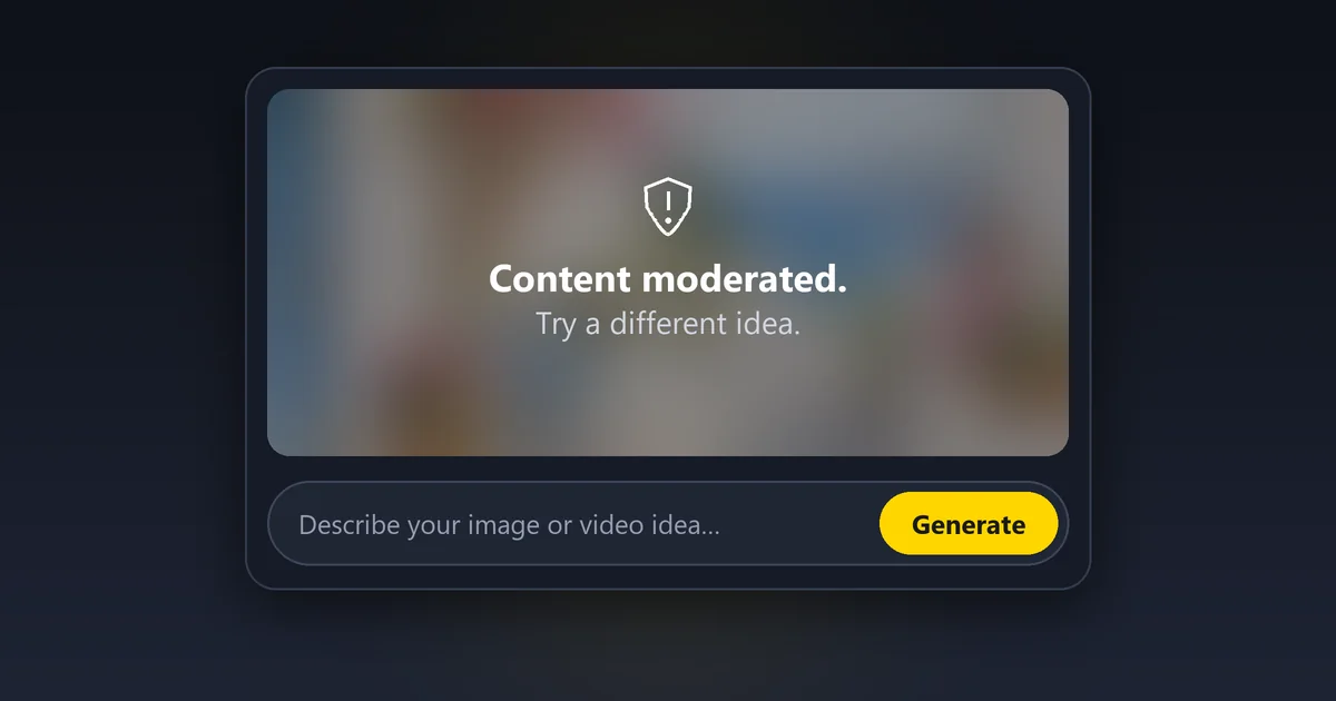Grok “Content Moderated. Try a Different Idea.”: Meaning & How to Fix It
