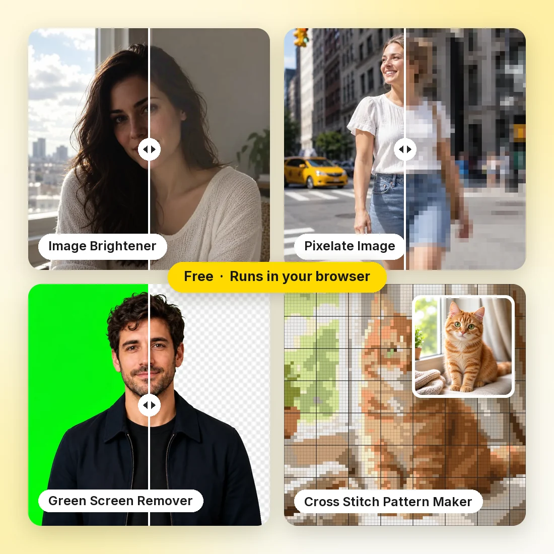 Free Browser Tools, No Upload Needed