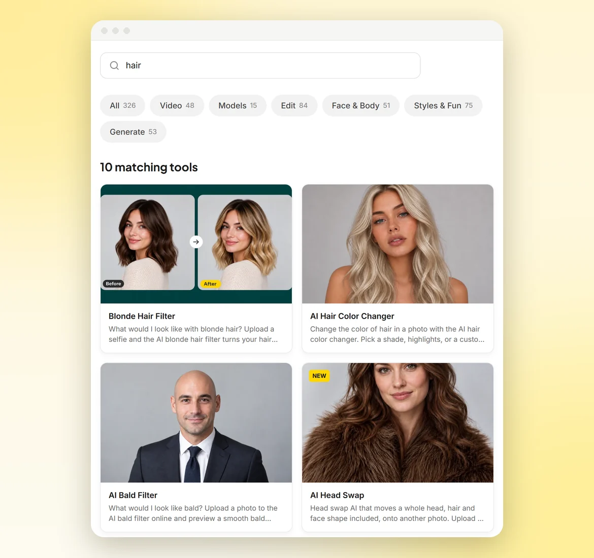 Search by Task, Not Just by Name