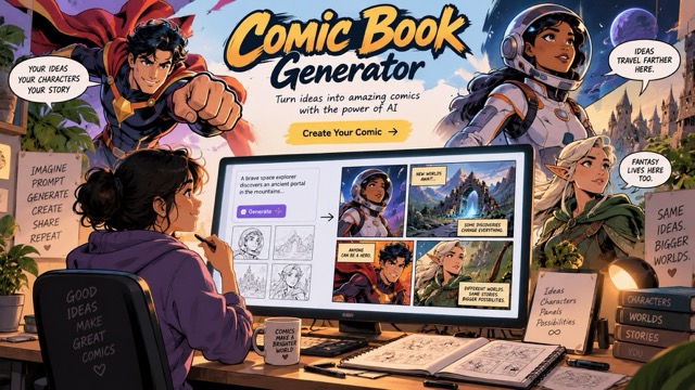 comic book generator
