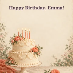 Cake Illustration