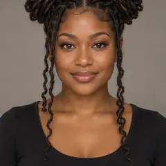Loc Space Buns