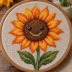 Cross-Stitch Look