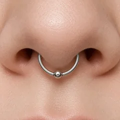 Beaded Septum Ring