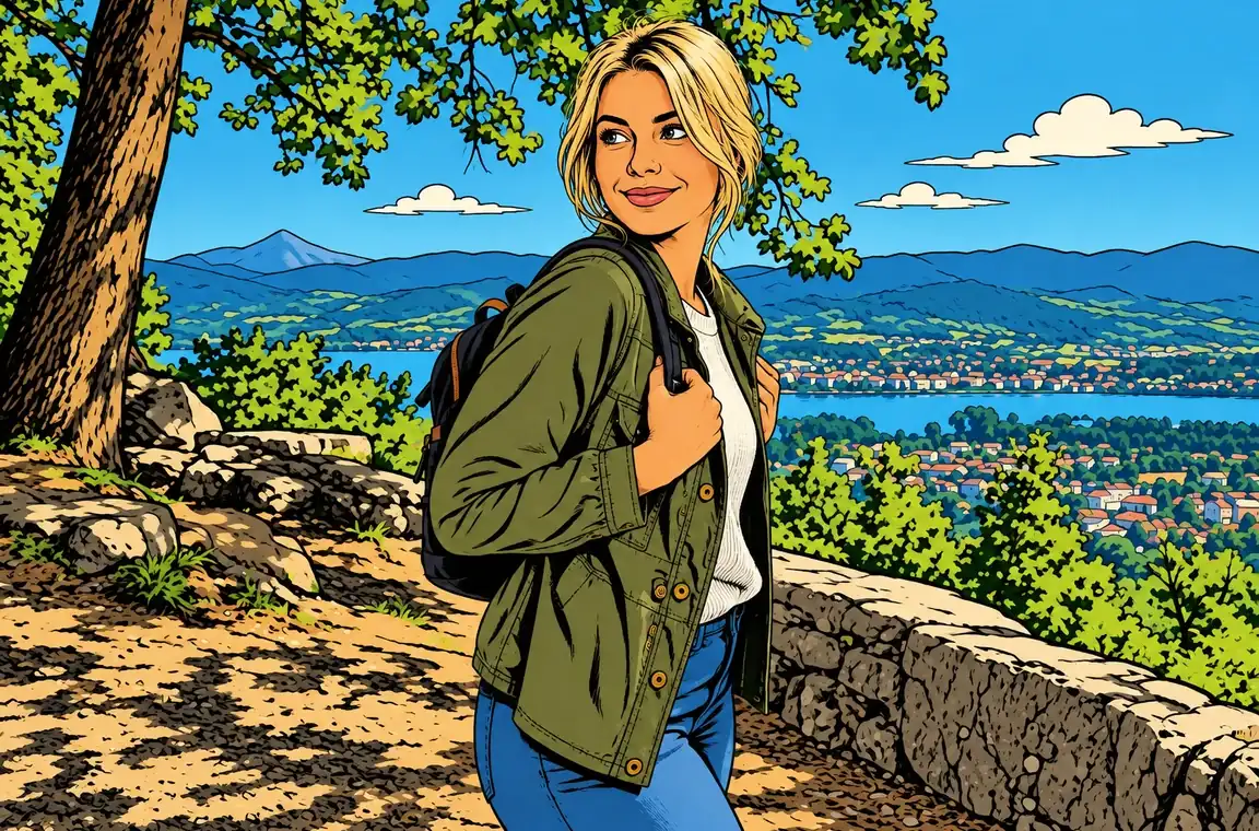 Drag to compare the full-body photo and the comic book cartoon (after)