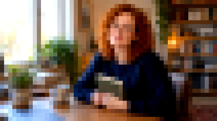Drag to compare the portrait and the 8-bit pixel art version (after)