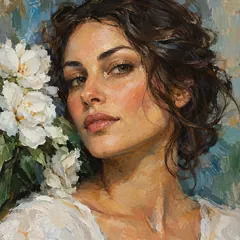 Painted Portrait