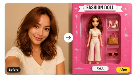 AI Barbie Box Generator
