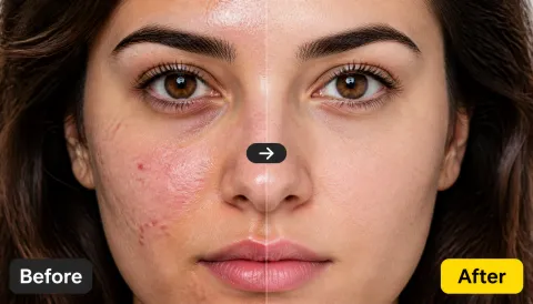 AI Photo Retouching